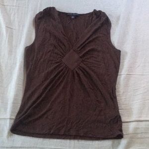Brown tank top from banana republic